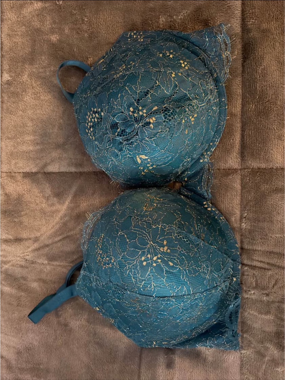 VS Teal Lace Decorative Accent - Home Accents